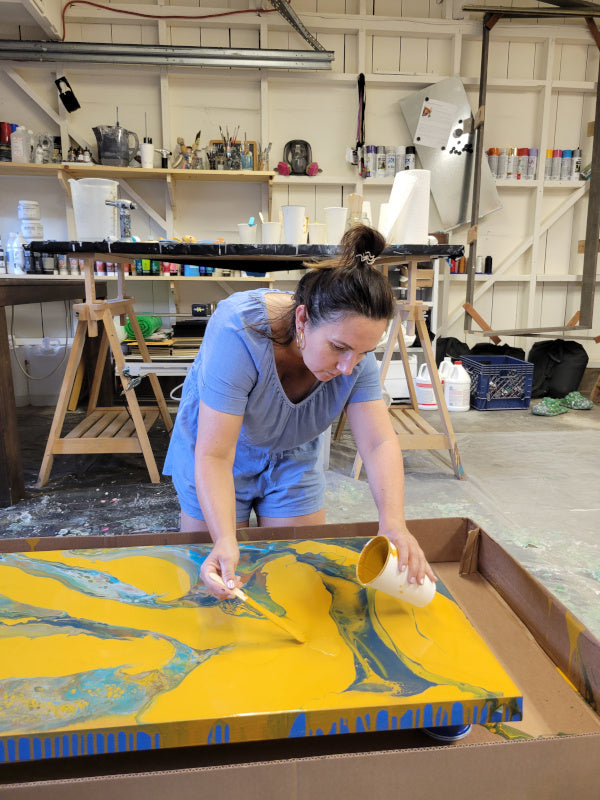 A Day in my Artist Life Creativity in Chaos Swann Paints